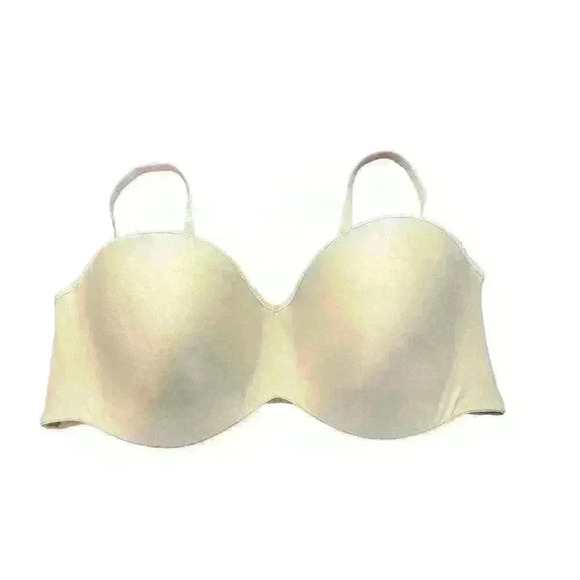 Maidenform Women's 40DD Padded Tan Bra with Adjustable/Removable Straps - Picture 1 of 9